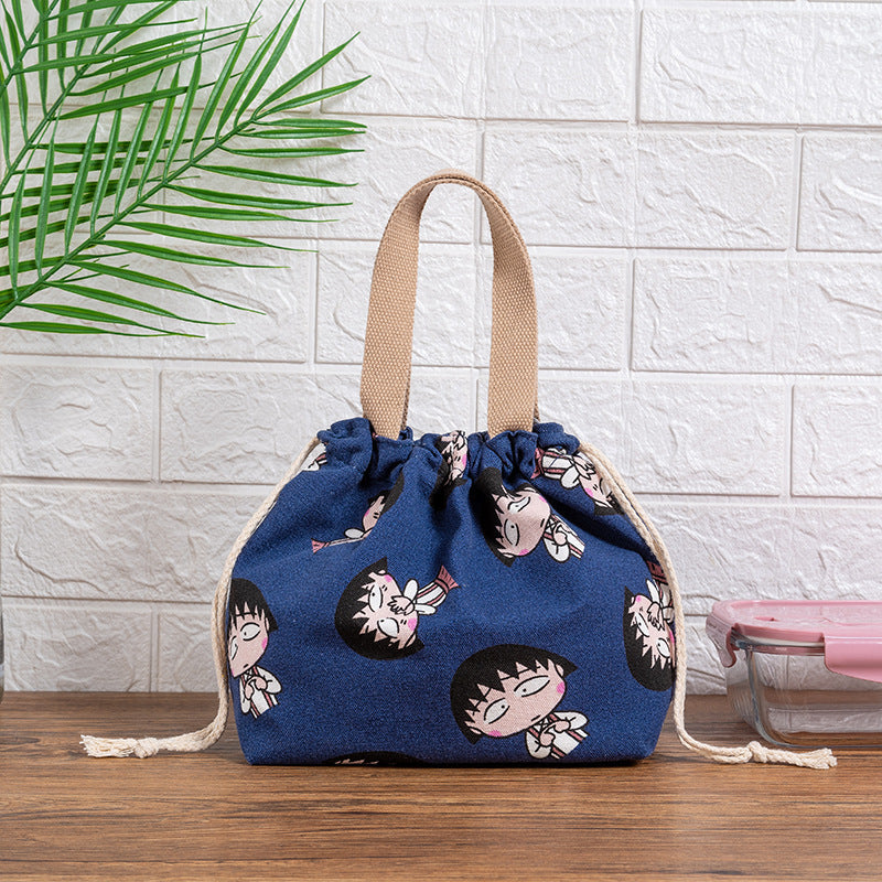 Drawstring Cat-Themed Storage Bag Kalsten