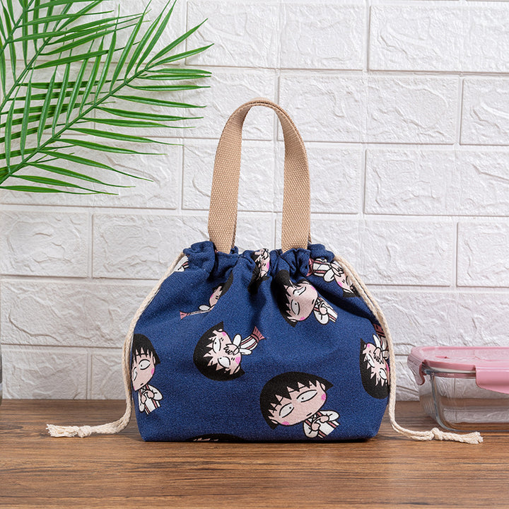 Drawstring Cat-Themed Storage Bag Kalsten