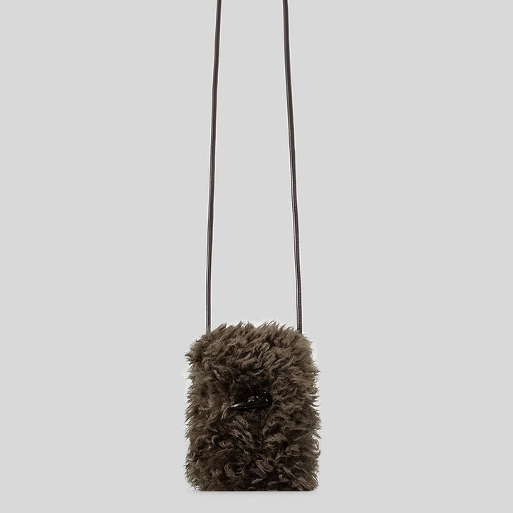 Luxurious Faux Fur Crossbody Bag