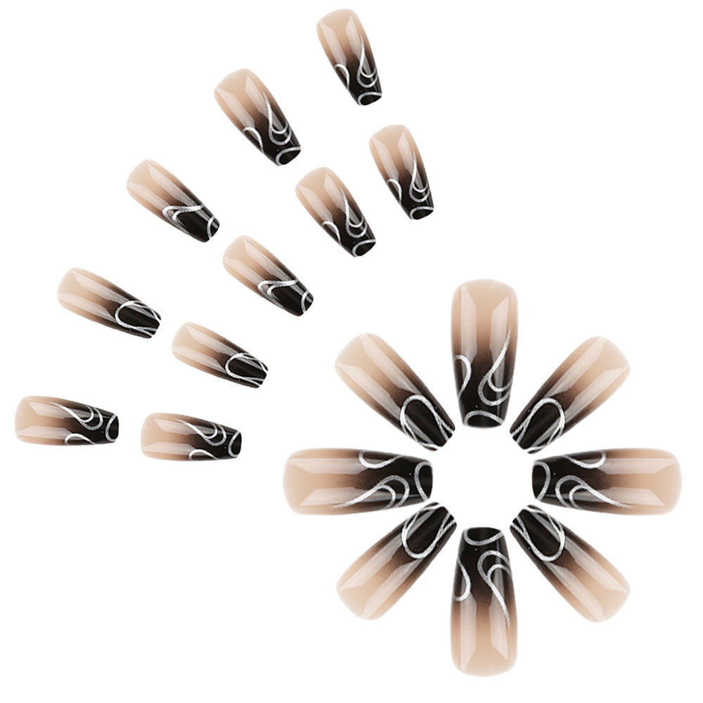 Artistic Long-Lasting Gel Nail Extensions Kalsten