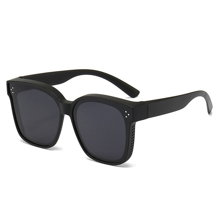 Women's fashionable square sunglasses with UV protection and comfortable temples Kalsten