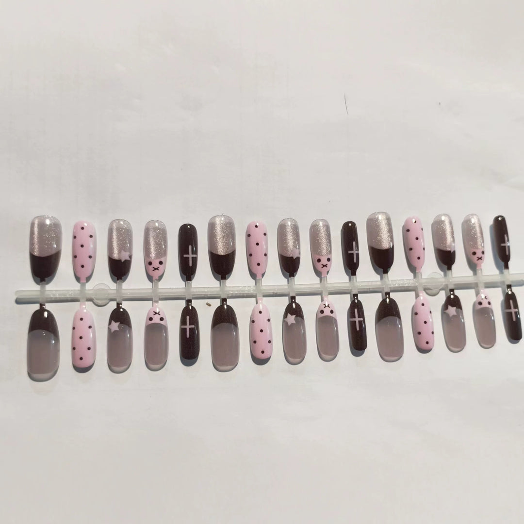 Creative Press-On Nail Set Kalsten