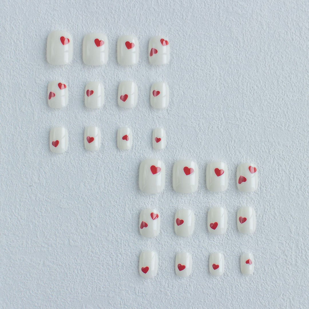 Artistic Heart Design Nail Art Kit