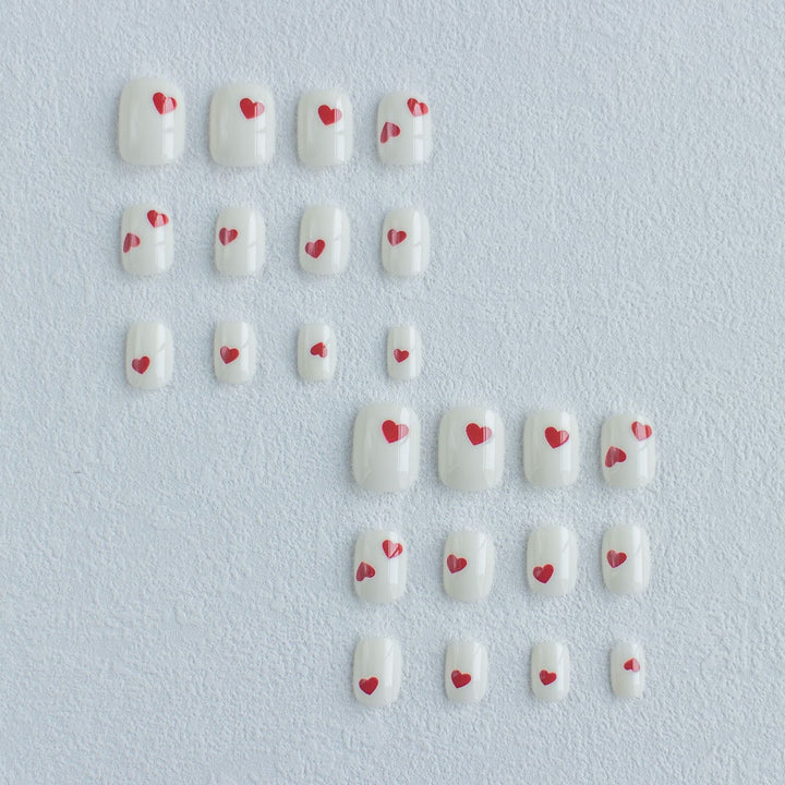Artistic Heart Design Nail Art Kit