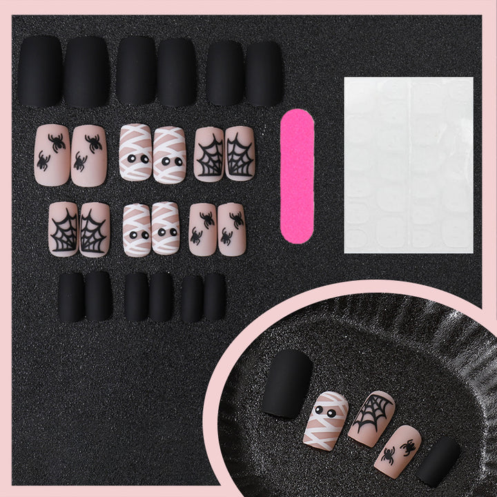 Halloween Themed Press-On Nail Art Set Kalsten