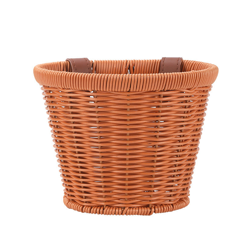 Ladies stylish basket made of woven material Kalsten