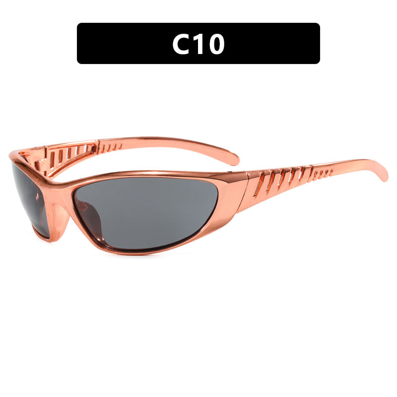 Women’s sporty sunglasses with aerodynamic design and polarized lenses Kalsten