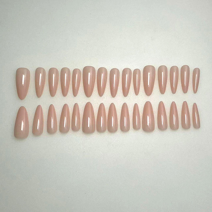 Glossy Gel Nail Extensions Kalsten