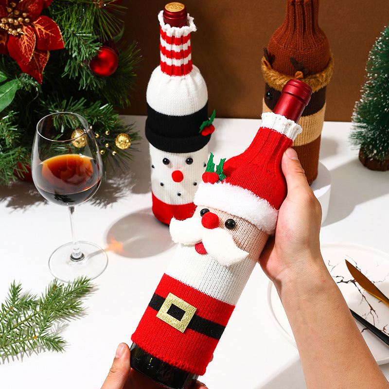 Christmas gift wine bottle sleeve Kalsten