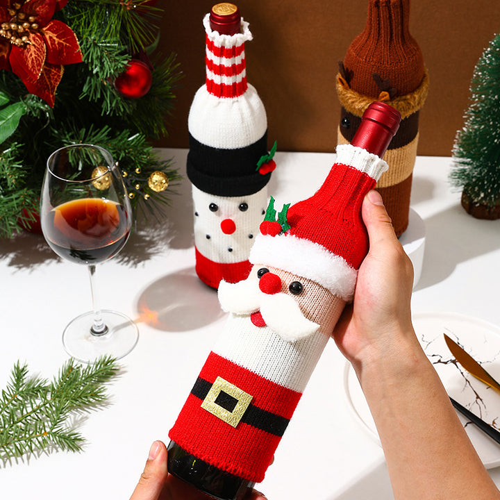 Christmas gift wine bottle sleeve Kalsten
