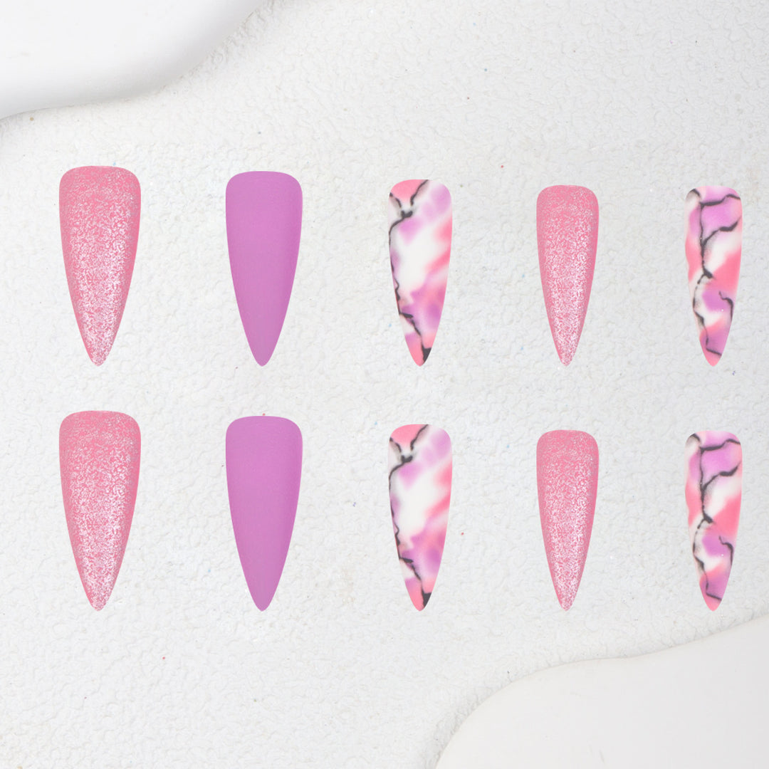 Elegant Stiletto Nail Extensions Kalsten
