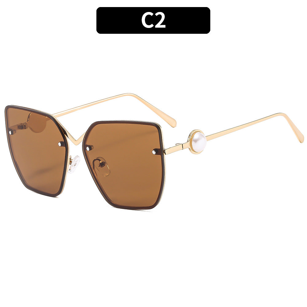 Angular Oversized Sunglasses