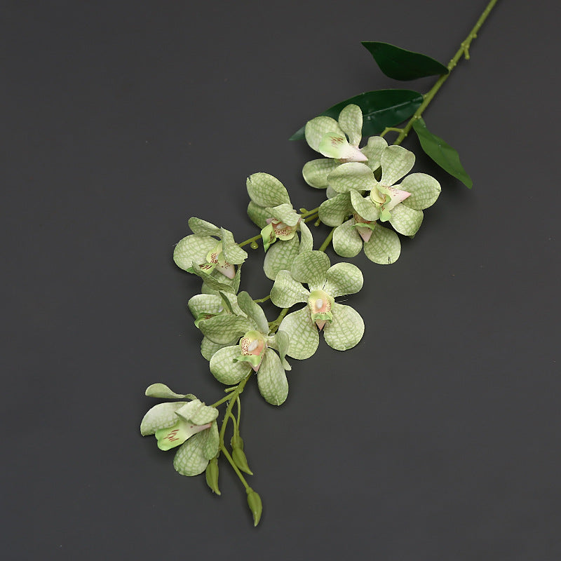 Elegant Faux Orchid Stem for Home Decor Display