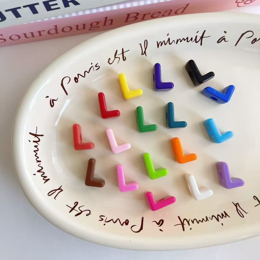 Creative Alphabet Letter Keychain kalsten