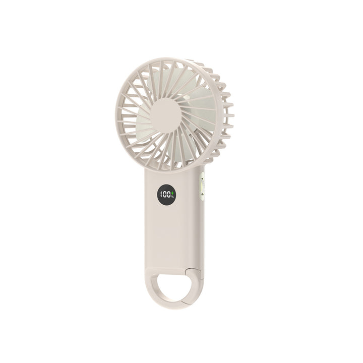 Unisex High-Performance Handheld Cooling Fan with Smart LED Display Kalsten