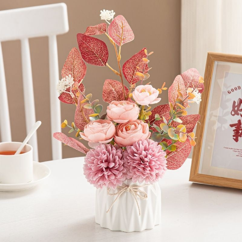 Elegant Faux Floral Arrangement