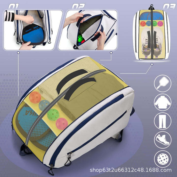 Multi-Compartment Sports Gear Backpack Kalsten