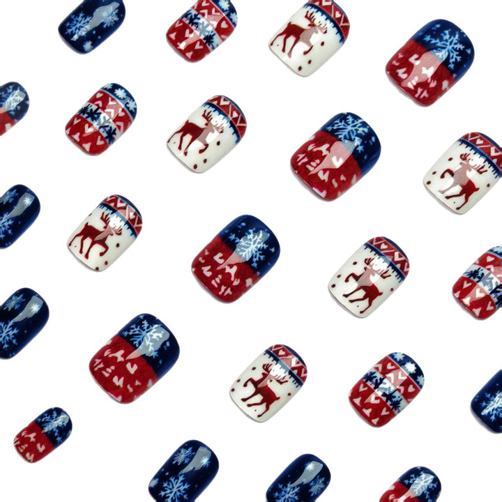 Winter Acrylic Nail Set Kalsten