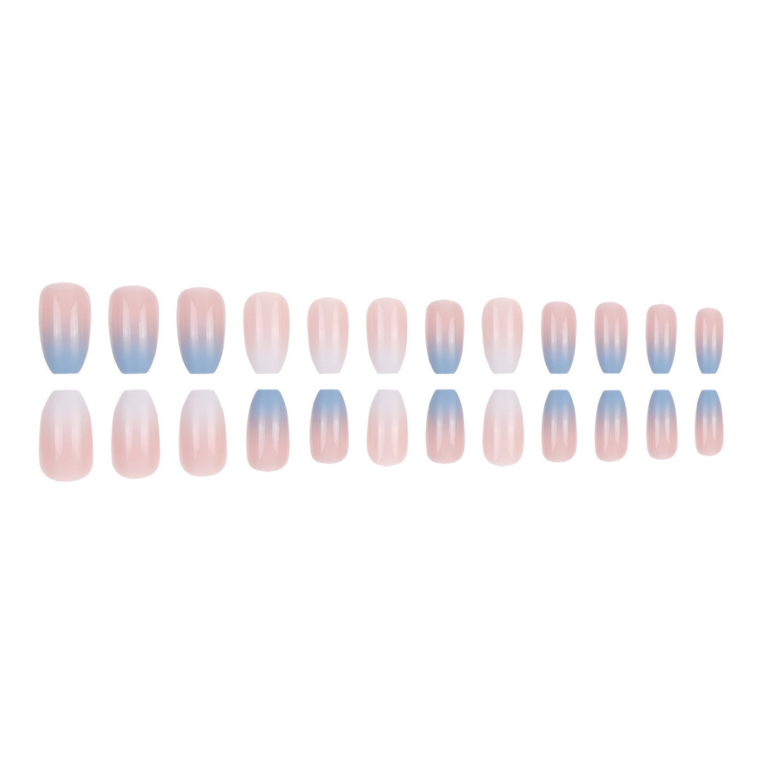 Ombre Long Acrylic Nails Kalsten