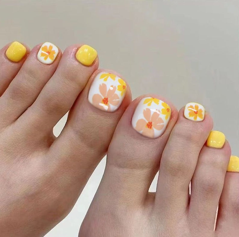 Floral Nail Art Pedicure Set Kalsten