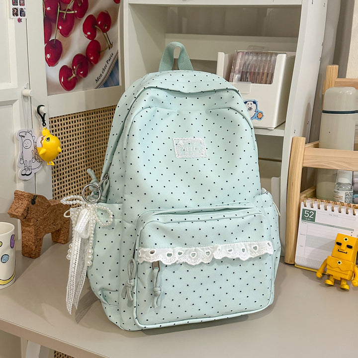 Adorable Polka Dot Backpack Kalsten