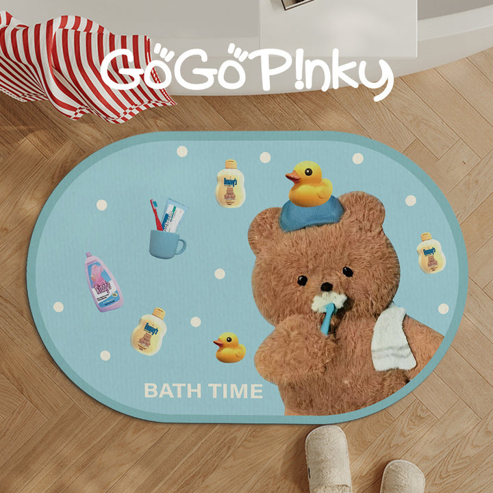 Fun Bath Time Area Rug