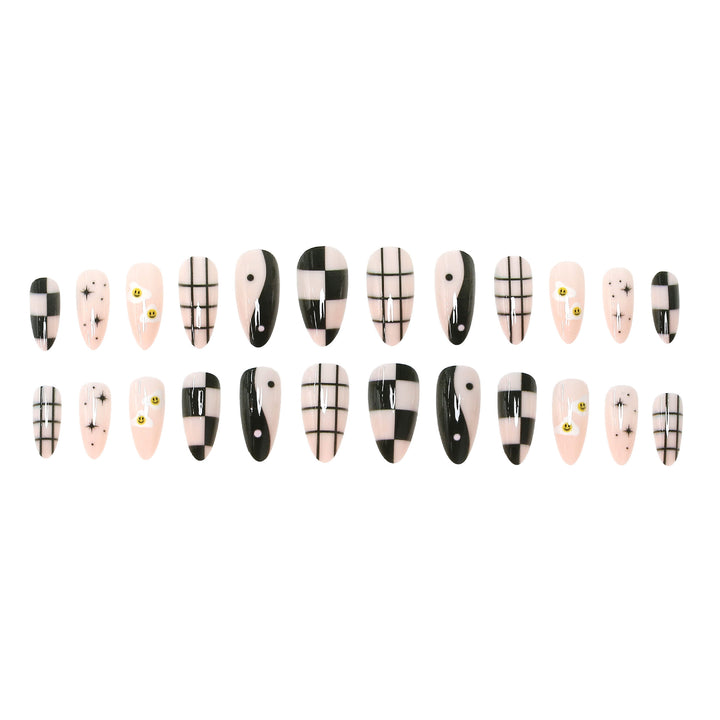 Unique Artistic Press-On Nail Set