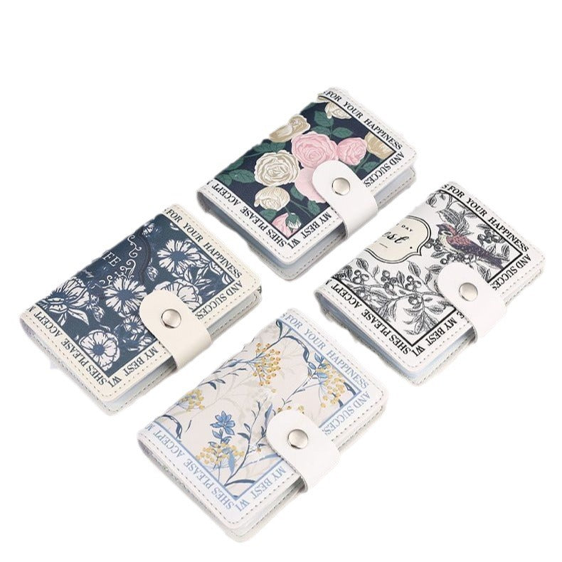 Elegant Rose Print Wallet Kalsten