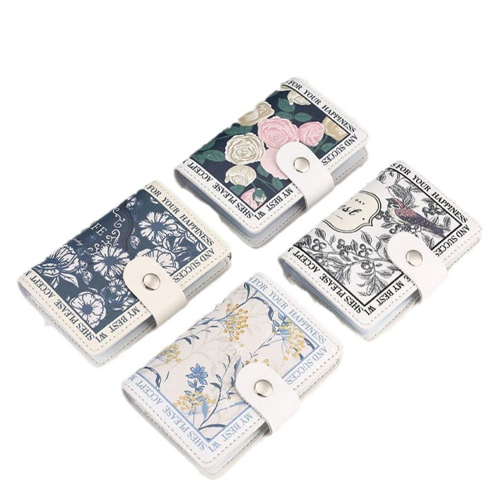 Elegant Rose Print Wallet Kalsten