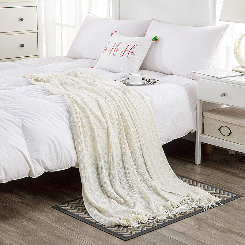Cozy Knitted Blanket