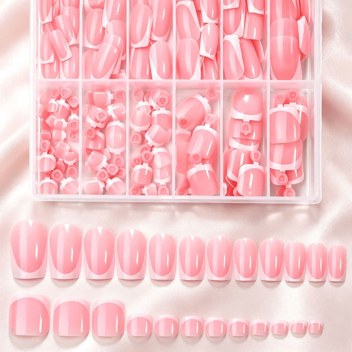 Premium French Tip Press-On Nail Tips Collection Kalsten