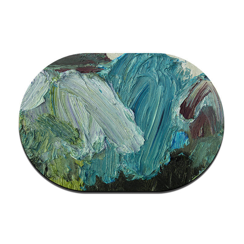 Artistic Abstract Decorative Area Mat
