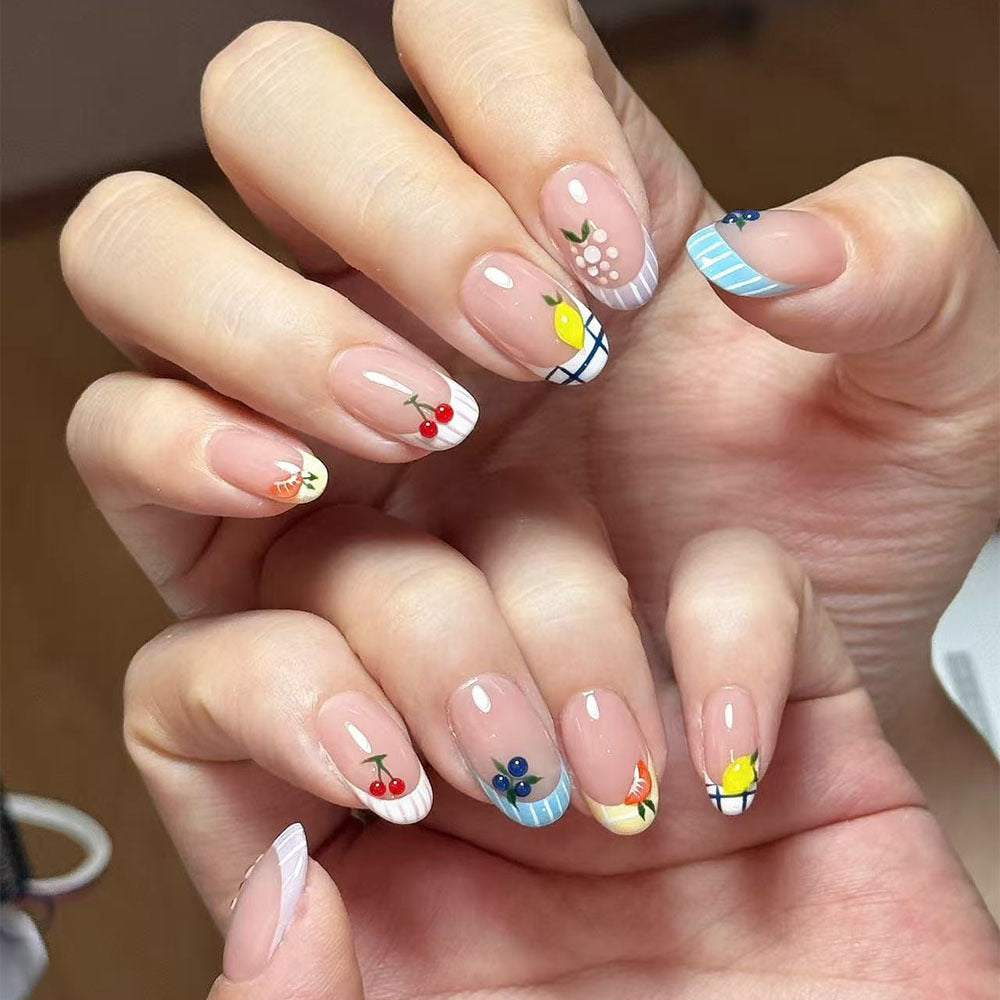 Nail art with spring theme Kalsten