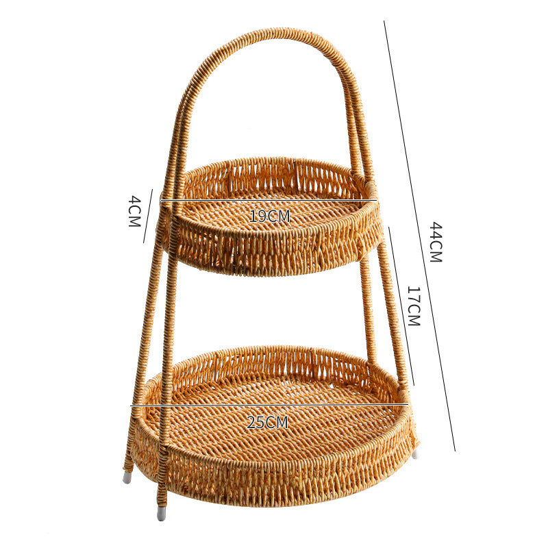 Handcrafted Wicker Storage Basket Kalsten