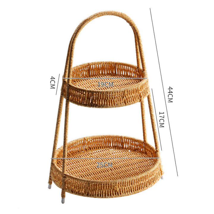 Handcrafted Wicker Storage Basket Kalsten