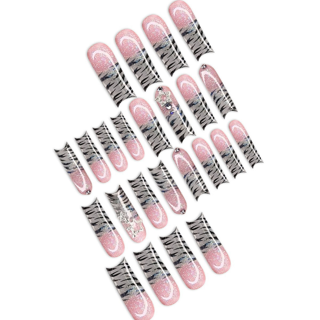 Glamorous Long Nail Art Extensions Kalsten