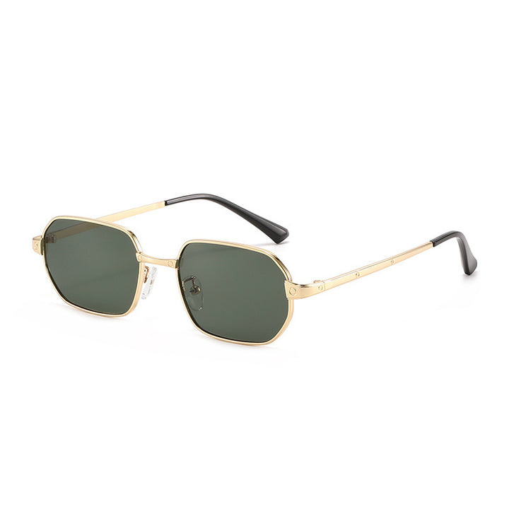 Geometric Metal Frame Sunglasses Kalsten