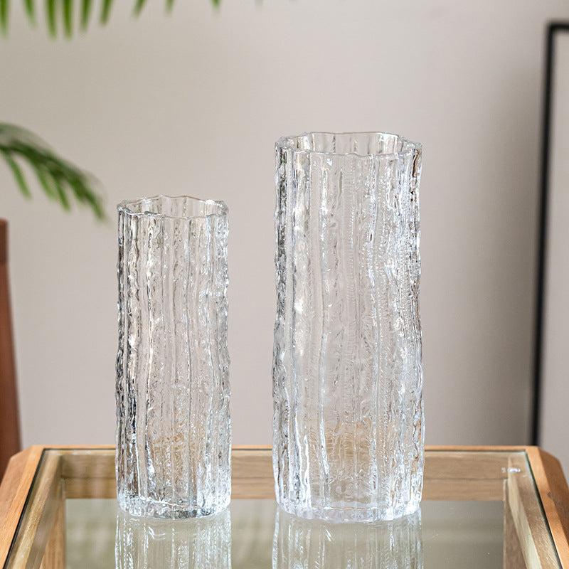 Artful Glass Vase in Modern Design Kalsten