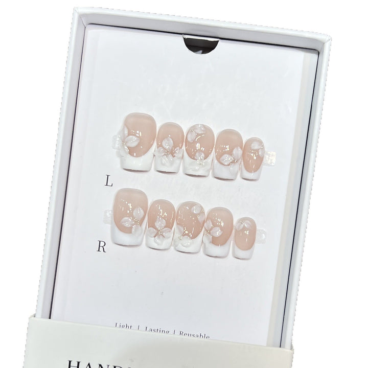 Floral Design Press-On Nail Art Kit Kalsten