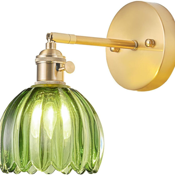Elegant Glass Wall Sconce