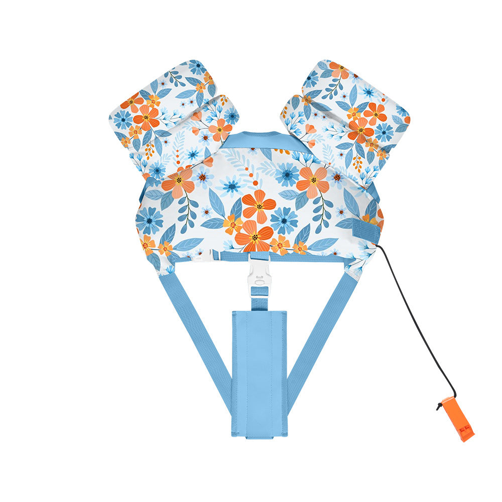 Floral Print Swim Safety Vest