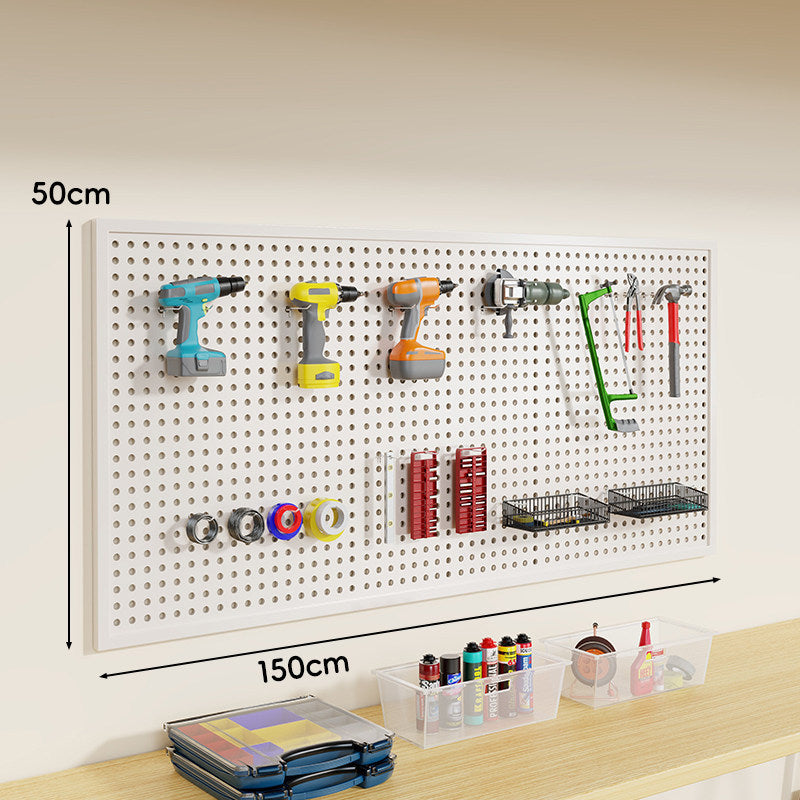 Pegboard Double-Prong Metal Hooks Compact Heavy-Duty Display Hangers