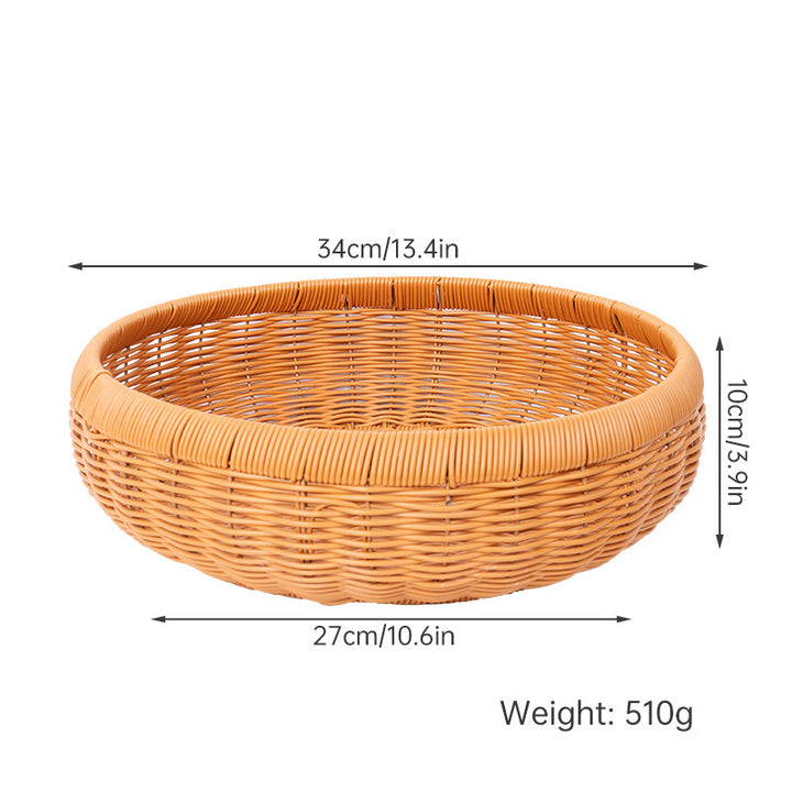 Artisan Woven Decorative Basket Kalsten