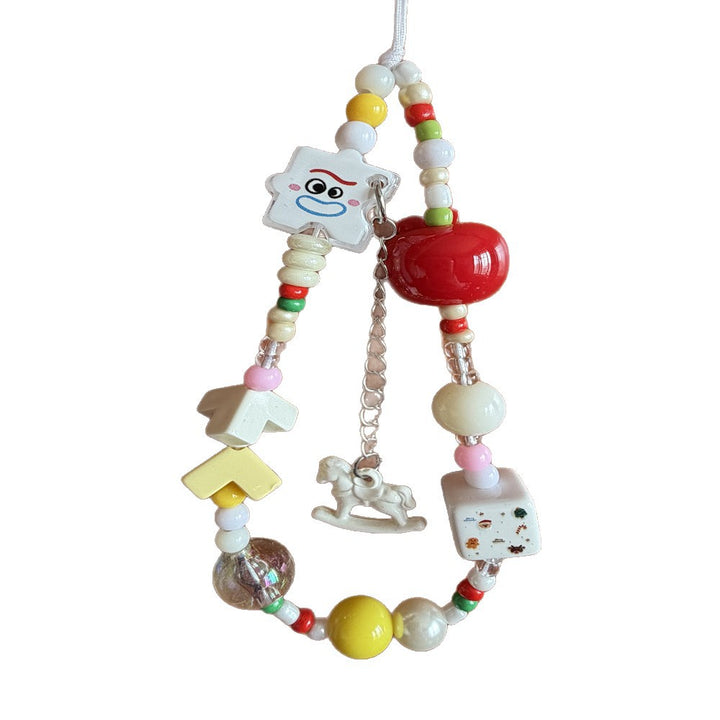 Playful Beaded Charm Necklace Kalsten 1790135677