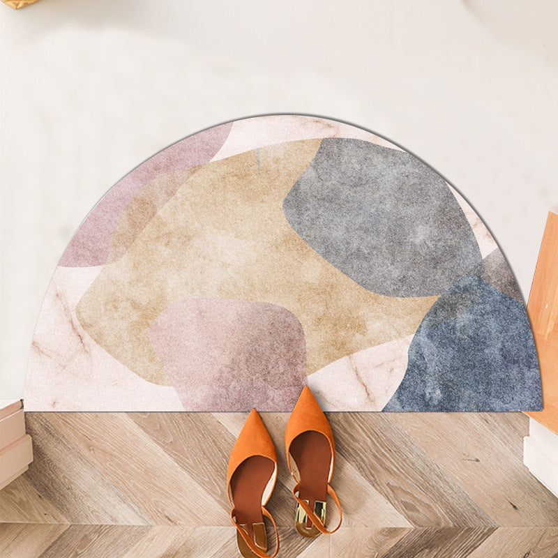 Geometric Patterned Entryway Mat