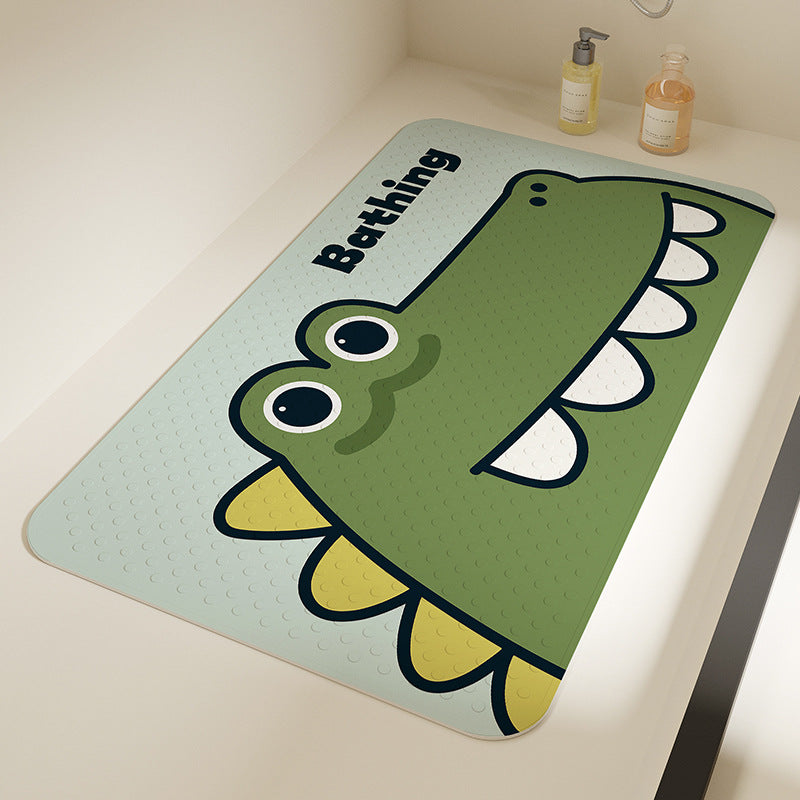 Cute Cartoon Dinosaur Bath Mat Kalsten