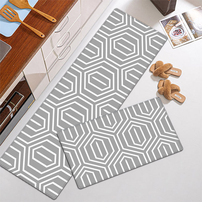 Artistic Geometric Pattern Area Mat Set Kalsten
