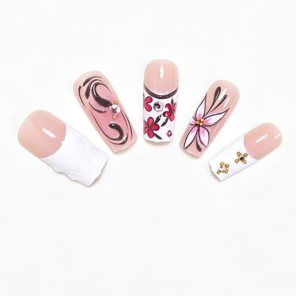 Decorative Floral Nail Art Tips Kalsten 1788858442