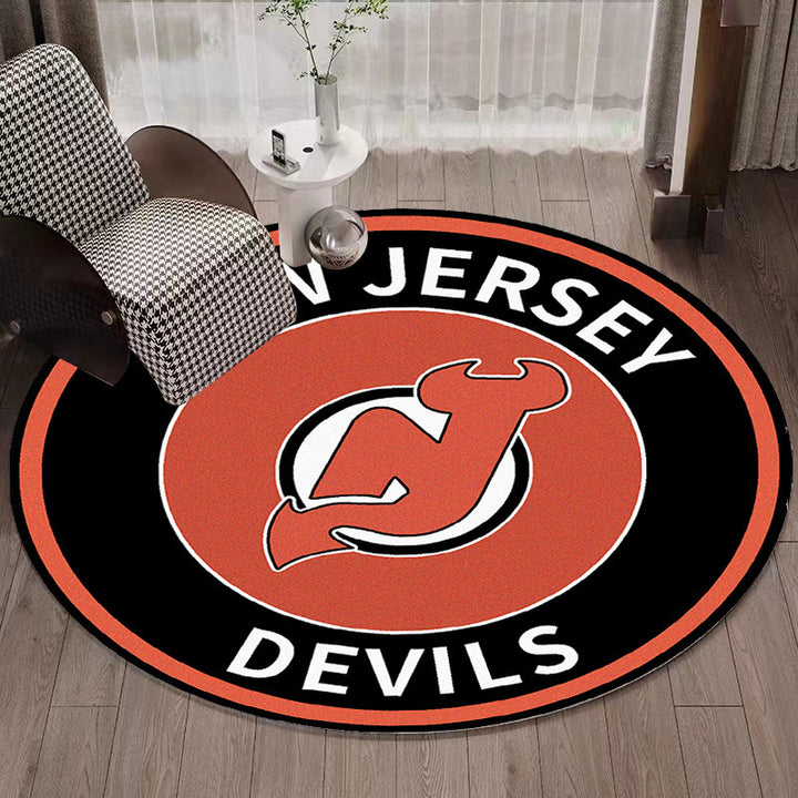 Round Logo Area Rug Kalsten