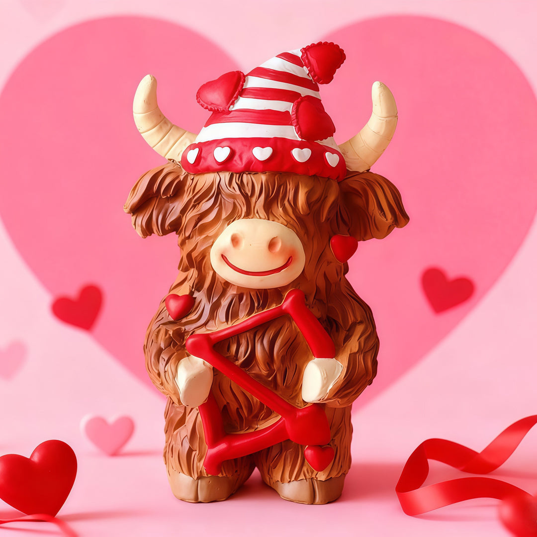 Decorative Horned Cattle Figure Kalsten